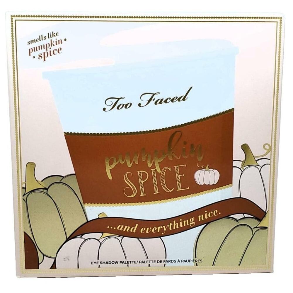 New Too Faced Pumpkin Spice And Everything Nice Eye Shadow Palette